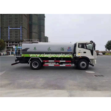 15cube Foton 4x2 truck mounted water tank